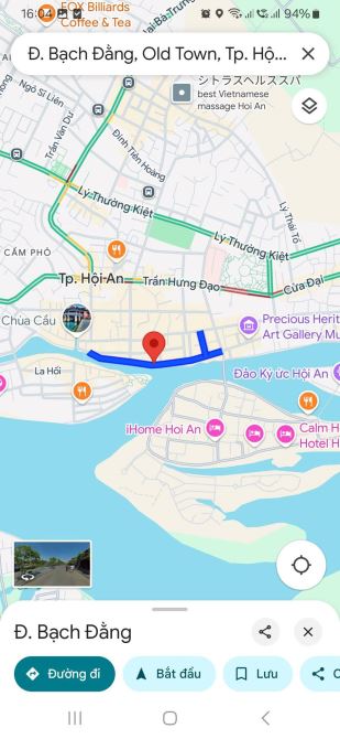 SIÊU HIẾM: 200M2 NGANG 10M Phố Đi Bộ Bạch Đằng, 1 Mặt Chợ + 1 Mặt Sông Hội An: 175tr/m2! - 3