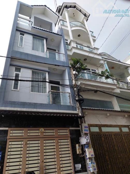 Nhà 4 tầng đường BÙI VĂN NGỮ, phường HIỆP THÀNH, Q12, dt 50m2 (4,05mx12,4m), 💵 5,2 tỷ - 4