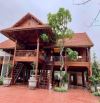 Bán Đất Sẵn Nhà Sàn Khuân Viên đẹp, 1250m2_100TC,Lô Góc 2MT Tại Vân Hoà_Ba Vi Giá 12tr/1m2