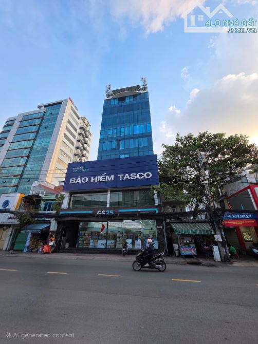Bán toà nhà góc 3 MT Cách Mạng Tháng Tám Q.3 - 20x27m Hầm 10 Tầng HĐT 399tr giá 210 tỷ.