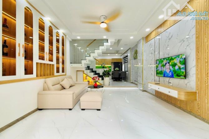 Bán nhà hẻm 4m, Nguyễn Văn Khối, Gò Vấp, 36 m² (4m x 9m), 4 tầng - Giá 5.88 tỷ TL