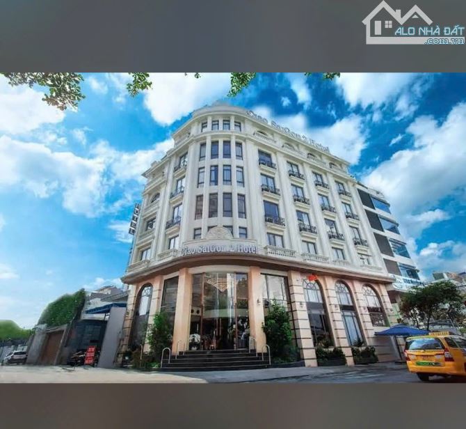 BÁN KHÁCH SẠN CAO CẤP – GÓC 2 MẶT TIỀN ĐỐNG ĐA  P.2, Q. TÂN BÌNH DT:26x27 KC:Hầm 7 Tầng