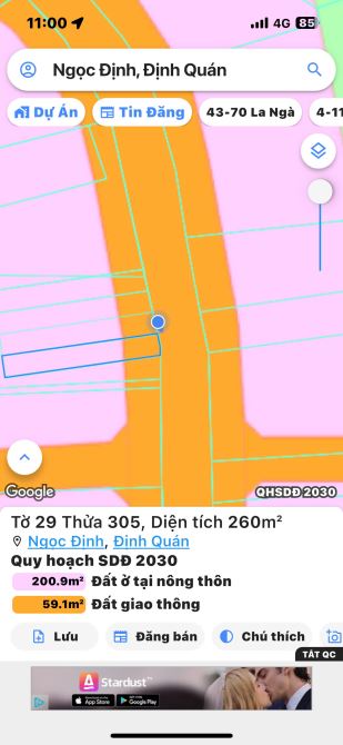 bán lô đất nền mặt tiền nhựa rẽ nhất thị trường lúc này 6m x 42m chỉ với giá 1,1tyr
