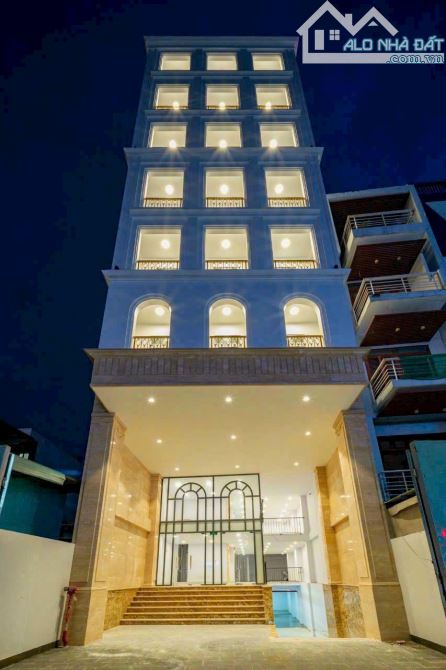 Bán khách sạn đẹp mặt tiền ĐS 7 khu Tên Lửa - 6 x23m - hầm 6 tầng,st. Khai thác 300 tr/th