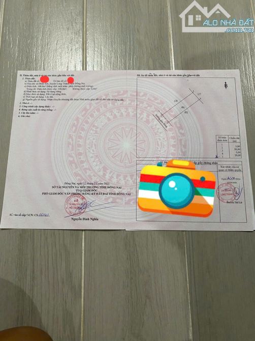 Cắt lỗ lô đất ngay bên cạnh KCN Lộc An Bình Sơn cách DT769 chỉ 1km.
