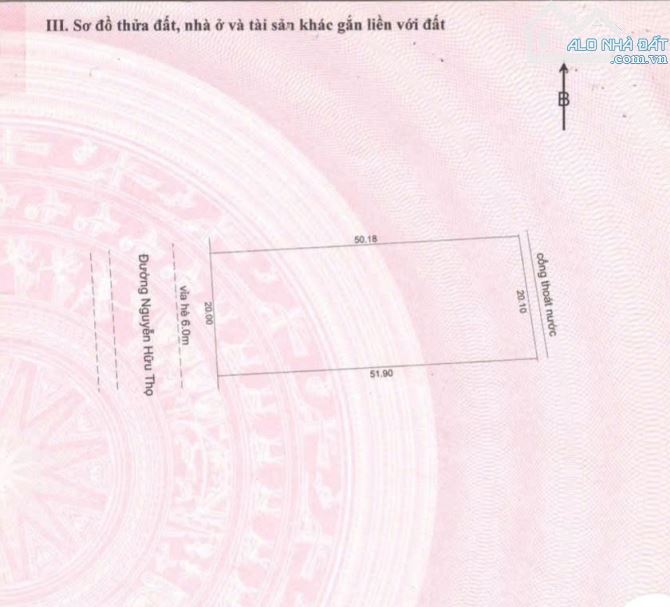 Bán 1000m2 đất ở lâu dài, Mặt tiền Đường Nguyễn Hữu Thọ Cẩm Lệ Đà Nẵng, Giá liên hệ