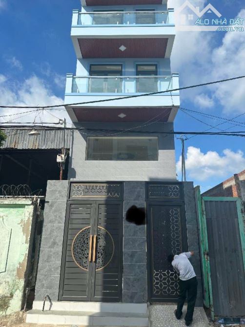 🔥Nhà 5 tầng đường TL14 Phường THẠNH LỘC,Quận 12. dt 83m2(4x20)đường 6m 💵 6,7tỷ.