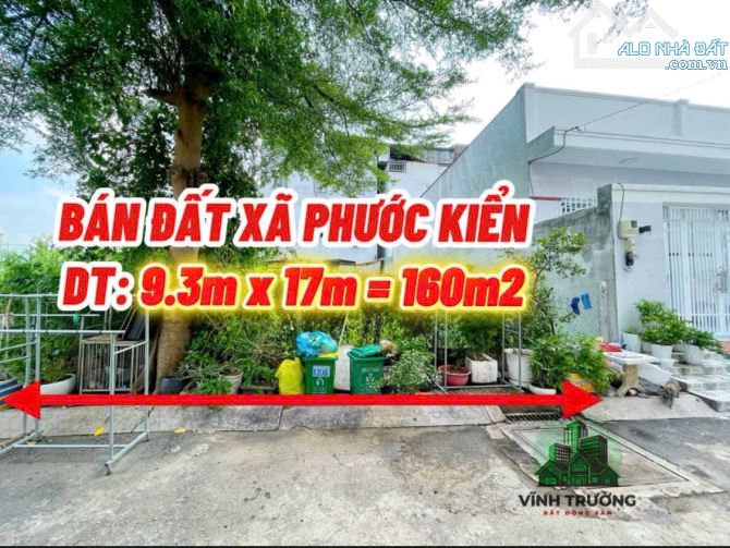 💥BÁN ĐẤT - NGANG HƠN 9M - LÊ VĂN LƯƠNG - PHƯỚC KIỂN ✍️ CHỈ 38TR/M2