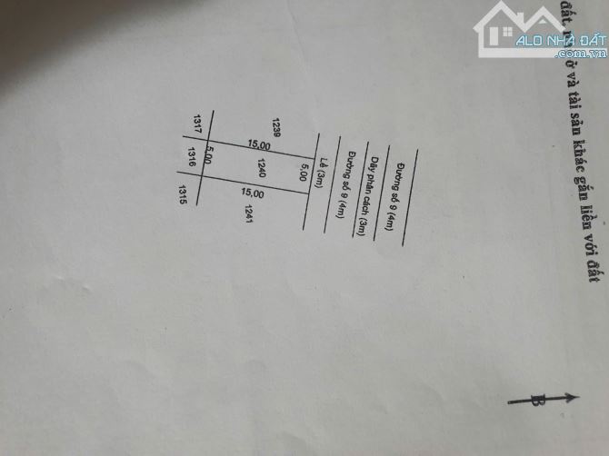 Chính Chủ cần bán đất Làng Sen, Thị Trấn Đức Hòa Long An, Dt: 5x15m - 1