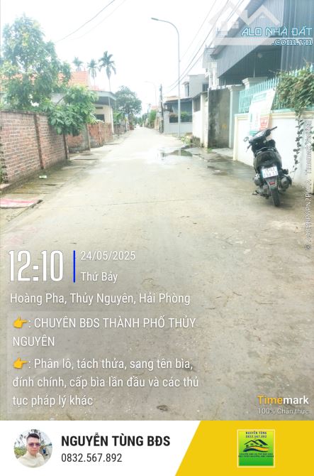 Bán đất trục đường liên thôn phường Hoàng Lâm - 1