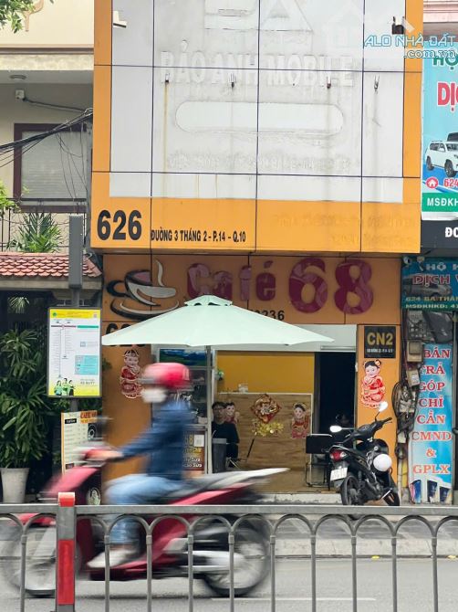 Bán nhà mặt tiền giá rẻ nhất đường 3/2, Phường 14, Quận 10. DT: 4*20m. Chỉ: 22 tỷ - 1