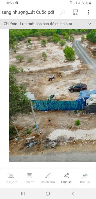 Bán đất SKC XD kho xưởng MT ĐH.436 Đất Cuốc, Bắc Tân Uyên, Bình Dương 4,1ha. - 3
