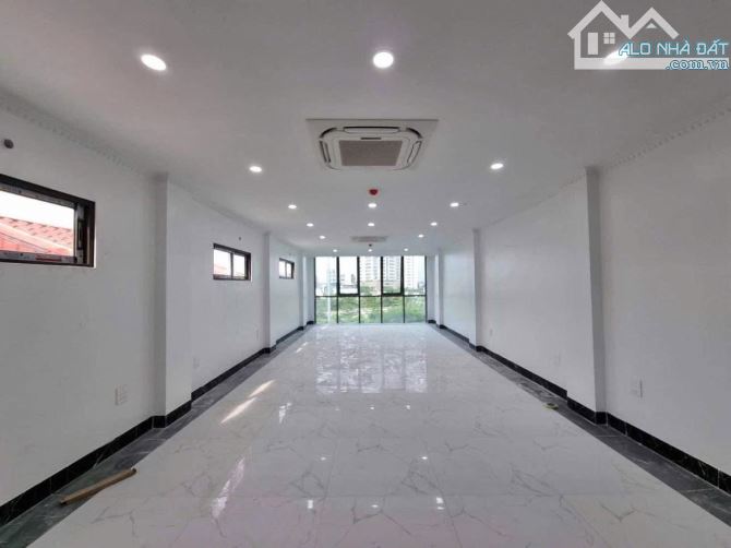 TOÀ VĂN PHÒNG ĐƯỜNG HOÀNG QUỐC VIỆT CẦU GIẤY DT 80M 8 TẦNG THÔNG SÀN GIÁ 40 TỶ - 4