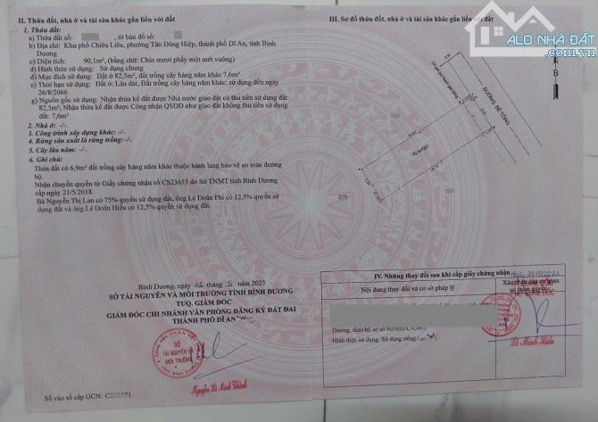 đất 90,1m2 3tyTL tặng dãy trọ cách đường Vũng Thiện 100m P.Tân Đông Hiệp - 4
