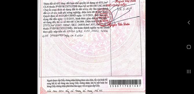 Bán đất SKC XD kho xưởng MT ĐH.436 Đất Cuốc, Bắc Tân Uyên, Bình Dương 4,1ha. - 6