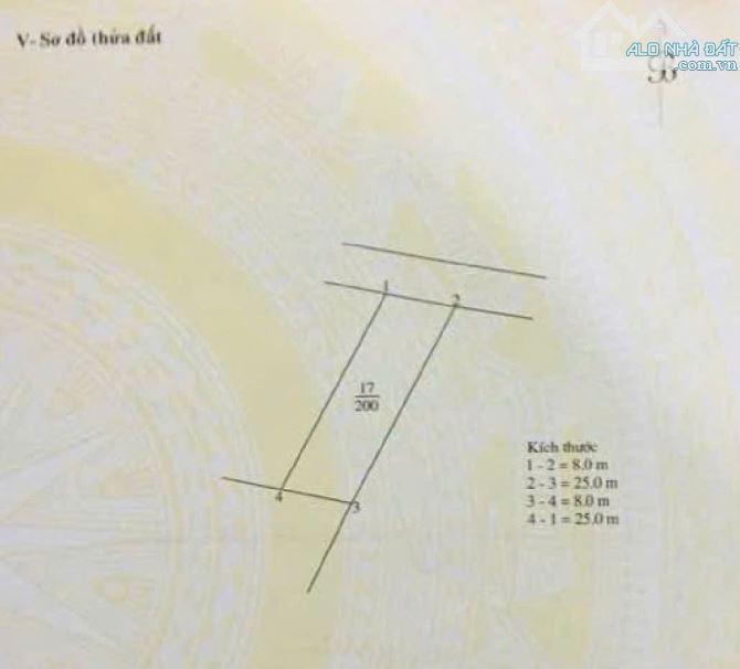 Bán thửa đất 200m2 ,Mt 8m đường Bát Khối giá chỉ 80 triểu/m2. - 1