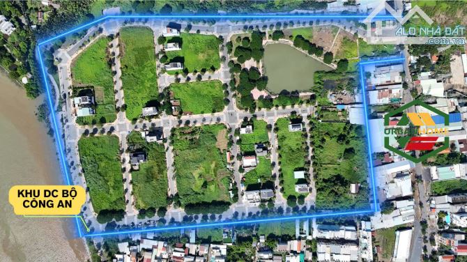 Chính chủ Bán gấp LÔ Biệt Thự: 9x17m = 153m2, KDC ven sông - Bộ Công An - Nhà Bè - 11.5 tỷ - 3