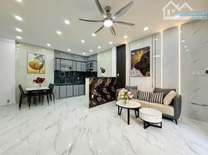 Nhà 5 Tầng BTCT, 40m2, Nhiêu Tứ, Phú Nhuận, hẻm 3m, nhỉnh 7 tỷ (TL) - 3