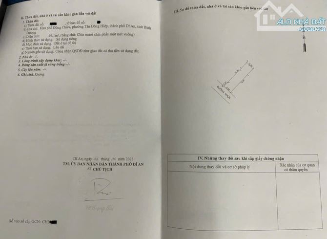 Nhà gần ngã ba Ông Xã, phường Tân Đông Hiệp, TP Dĩ An. 3,85 tỷ - 5