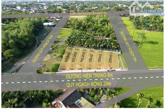 Bán đất đường Nguyễn Cụ 20m phường trung tâm thị xã Ninh Hoà chỉ từ 7,5tr/m