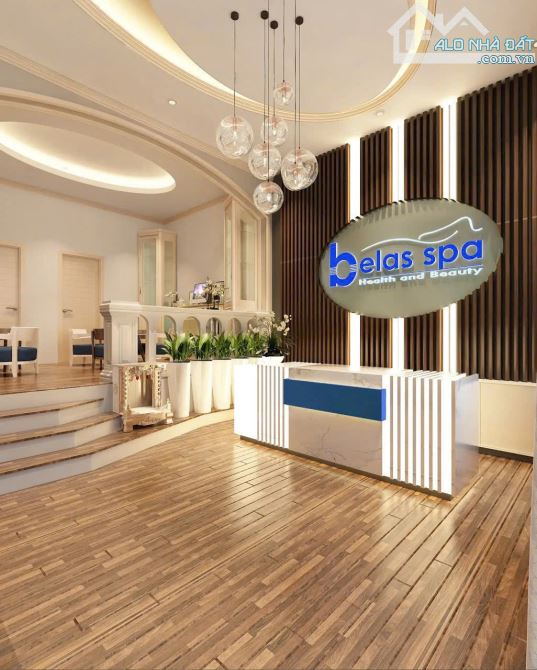 CHO THUÊ BIỆT THỰ MẶT TIỀN  25-27 ĐẶNG DUNG Q1 – NGANG 8M – CÓ HẦM - 3 TẦNG - 1