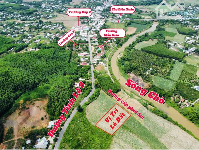Đầu Tư Ngay 6 Lô Đất Vườn Diên Xuân,Gần Trường, Chợ, Chỉ 340Triệu/Lô sổ hồng riêng - 1