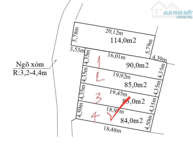 Chào bán lô đất đẹp tại Đông Sơn - Thuỷ Nguyên - Hải Phòng - 2