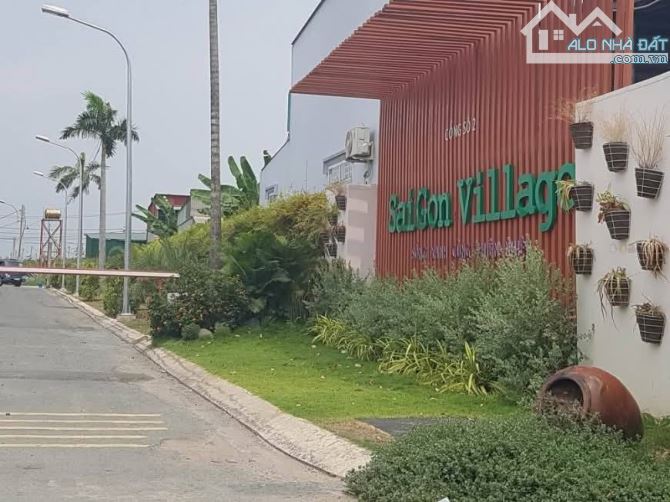 Bán nền đất 96 đường số 1 Sài Gòn Village Cần Giuộc Long An cách Vinhome 10 phút - 2