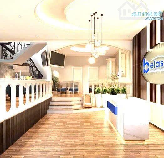 CHO THUÊ BIỆT THỰ MẶT TIỀN  25-27 ĐẶNG DUNG Q1 – NGANG 8M – CÓ HẦM - 3 TẦNG - 2