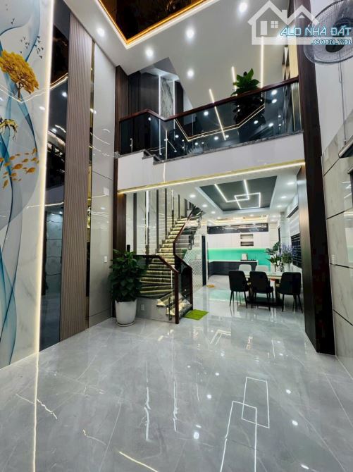 Nhà hẻm xe hơi 5 tầng đầy đủ nội thất đường Mã Lò phường Bình Trị Đông quận Bình Tân - 2