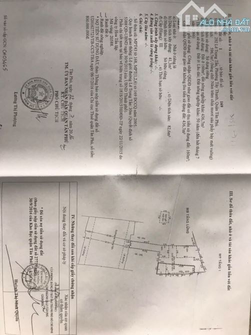 Bán nhà MTKD Lê Trọng Tấn Tân Phú 597m2 cấp 4 giá 49 tỷ TL (gần ngay Bờ Bao Tân Thắng) - 3