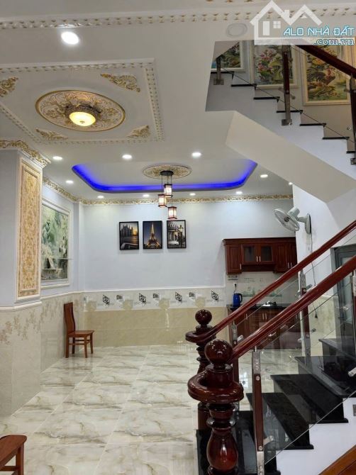BÁN NHÀ NGUYỄN BÌNH, PHÚ XUÂN , NHÀ BÈ - 4 TẦNG BTCT , 4PN, 3WC. - 3