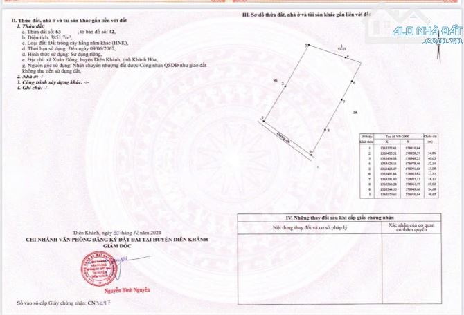 Đầu Tư Ngay 6 Lô Đất Vườn Diên Xuân,Gần Trường, Chợ, Chỉ 340Triệu/Lô sổ hồng riêng - 3