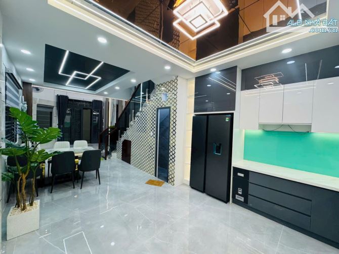 Nhà hẻm xe hơi 5 tầng đầy đủ nội thất đường Mã Lò phường Bình Trị Đông quận Bình Tân - 3