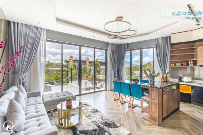 Hạ giá bán nhà kiến trúc độc đáo view thoáng Xô Viết Nghệ Tĩnh P7 Đà Lạt 1053m2 18.5 tỷ - 4