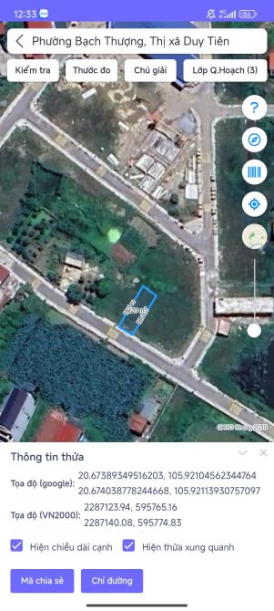 🔥Chính chủ gửi bán lô đất mặt 6,5m view hồ Ngay cạnh KCN Đồng Văn 2 Duy Tiên Hà Nam - 5