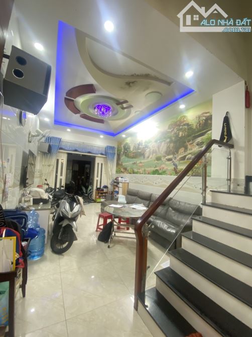 Bán nhà Hẻm Xe Hơi đường Lê Văn Quới, 77m2 ( 4 x 19, ) 4 Tầng 4PN lớn - 5