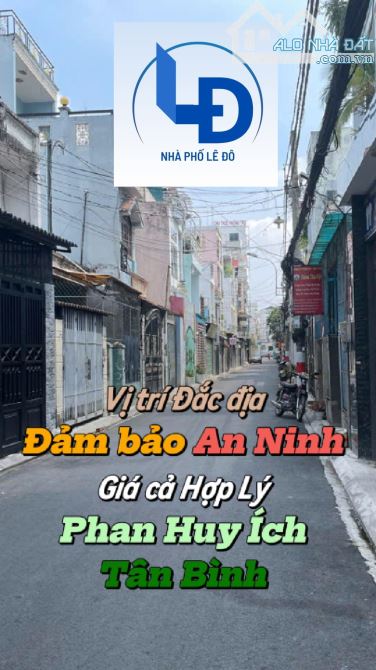 Nhà bán.Vị trí đẹp.Có thang máy.Dt 60 m2.4 tầng.Phan Huy Ích.Quận Tân Bình.Giá tốt - 7
