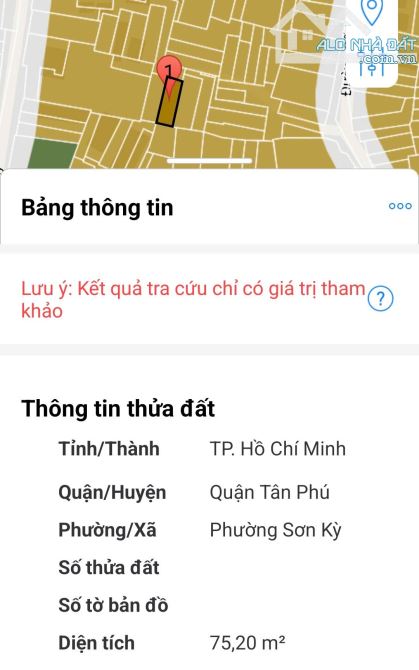 Nhà HXH giá tốt Đô Đốc Chân_ Sơn Kỳ Tân Phú. DT 75m2. 2 tầng. Ngang 5m x dài 15m. Giá 5.39