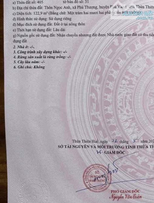 Đất khu quy hoạch Ngọc Anh vị trí đẹp