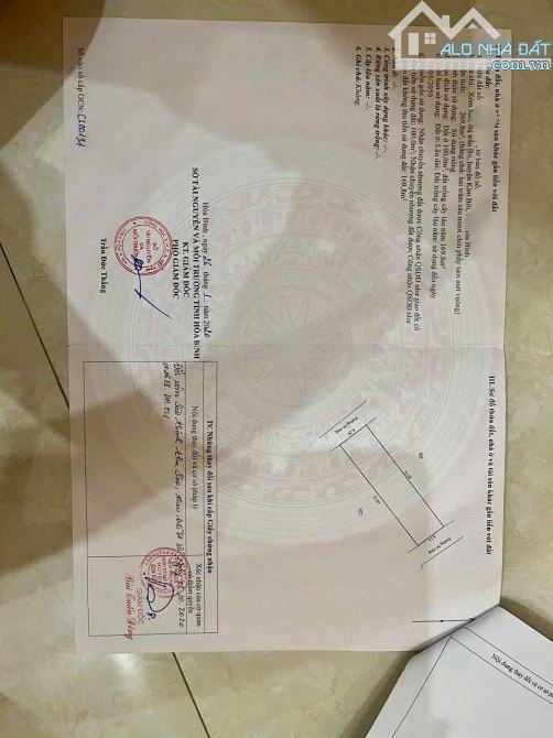 270m Có 100m Đất Ở - Cách Bệnh Viện Kim Bôi 300m - Sẵn Nhà Đẹp - Cách Suối Khoáng 2km