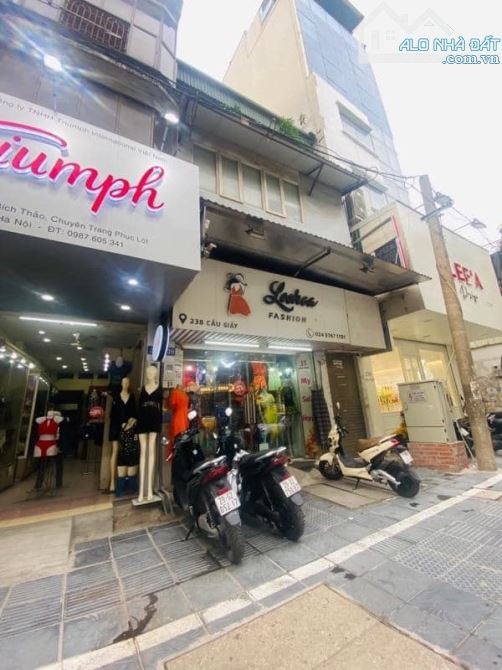 MẶT PHỐ CẦU GIẤY. GIÁ TỐT CHO ĐẦU TƯ - DIỆN TÍCH 70M2, MẶT TIỀN 6.2M - GIÁ 26.8 TỶ