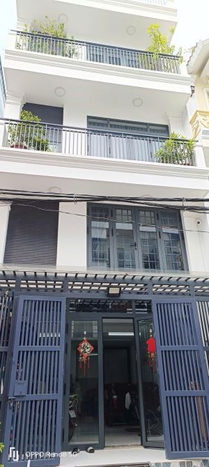 Bán Nhà 4 tầng, TT Nhà Bè, oto đỗ cửa - Ngang 5.5m - full nội thất cao cấp. Chỉ 5 tỷ hơn - 1