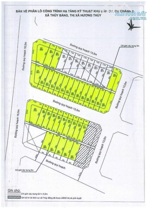 Bán đất 150m2 KQH Thủy Bằng, Cư Chánh 2, TP Huế, giá chỉ 14 triệu/m2 - 1