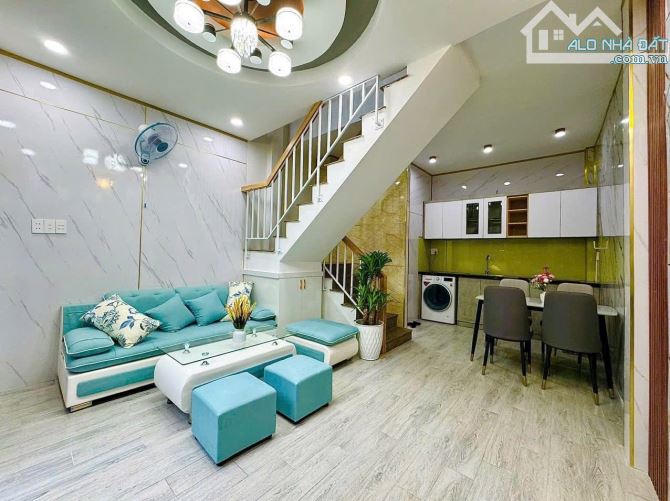 30m2, BÁN NHÀ 3 TẦNG, HẺM 3M THÔNG, LÊ VĂN THỌ, P11 GÒ VẤP, NHỈNH 3 TỶ - 1