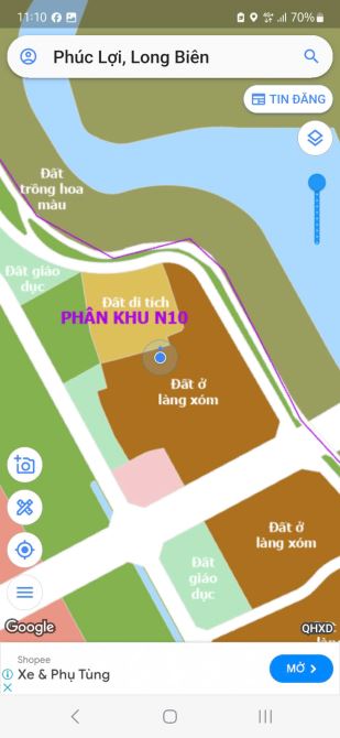 BÁN ĐẤT PHÚC LỢI, LONG BIÊN – 49.5M2 VUÔNG VẮN, NGÕ THÔNG, GẦN Ô TÔ, KHÔNG KHÍ TRONG LÀNH - 1
