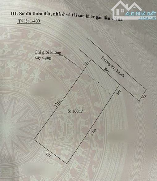 160m2 đất Lô 11 tuyến 2 Lê Hồng Phong - Ngang 8m - Đông Bắc - 2