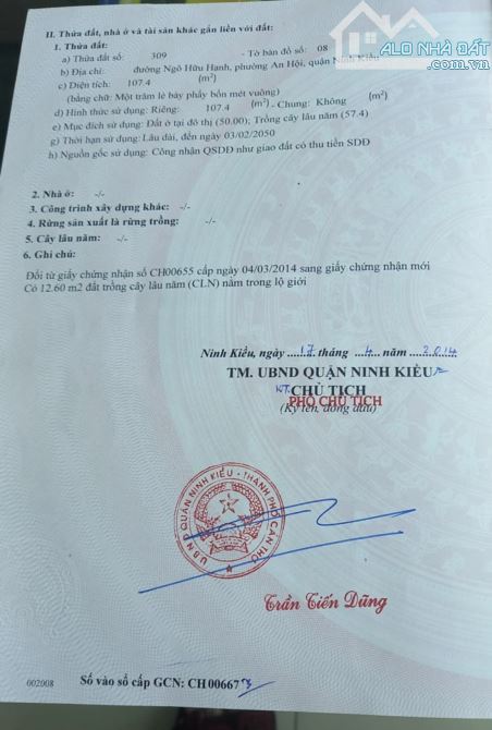 VỊ TRÍ ĐẮC ĐỊA - NHÀ MẶT TIỀN ĐƯỜNG NGÔ HỮU HẠNH TRUNG TÂM TP CẦN THƠ - 4