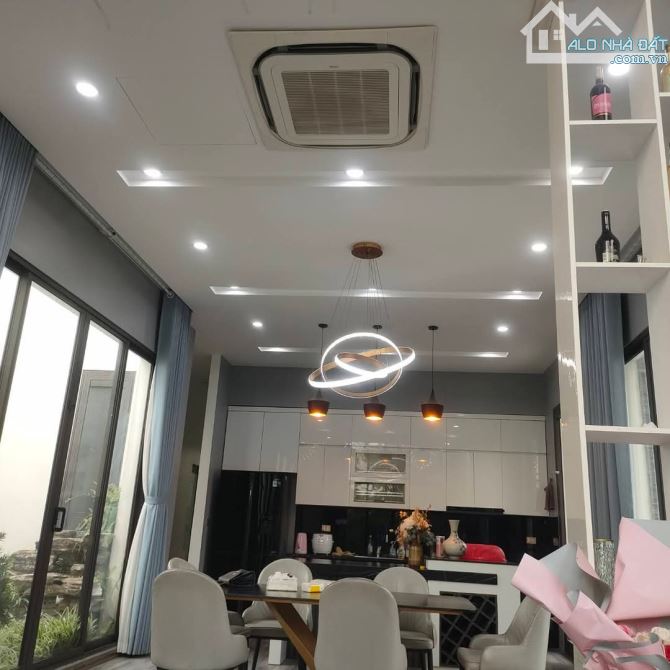 Biệt thự nhà vườn Khoái Châu Hưng Yên 725m xây 1 tầng mtien 25m giá 15 tỷ không gian xanh, - 4