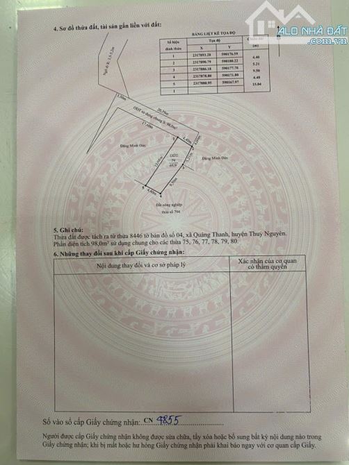 🔥🔥Chỉ nhô tí 600 tr có ngay lô đất Tiềm năng  tại hường Quảng Thanh.TP Thủy Nguyên. - 4